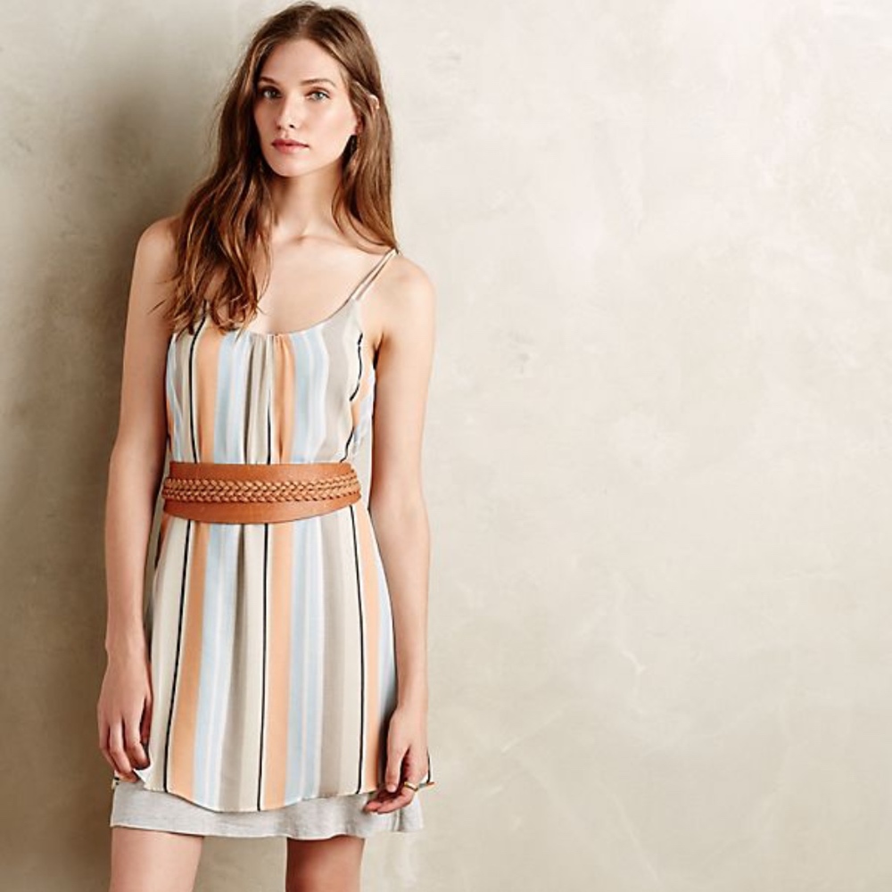 Anthropologie Layered Laurel Summer Dress